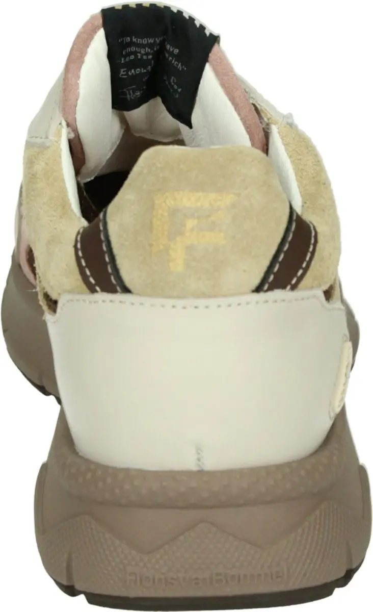 Floris van Bommel DAYSI 05.12 Lage Sneakers - Wit/Beige - afbeelding 4 van 5