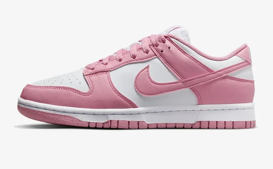 Nike Dunk Low Next Nature DD1873-112 - Maat 38.5 - Wit/Elemental Pink - afbeelding 3 van 6