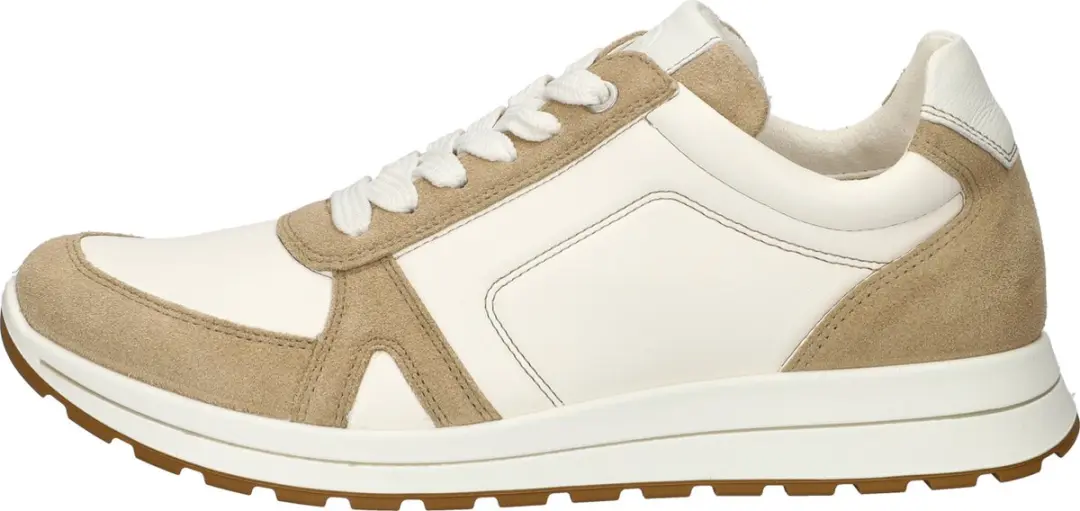 Ara Matteo 2.0 Heren Sneakers - Beige Wit - Maat 46 - afbeelding 4 van 6