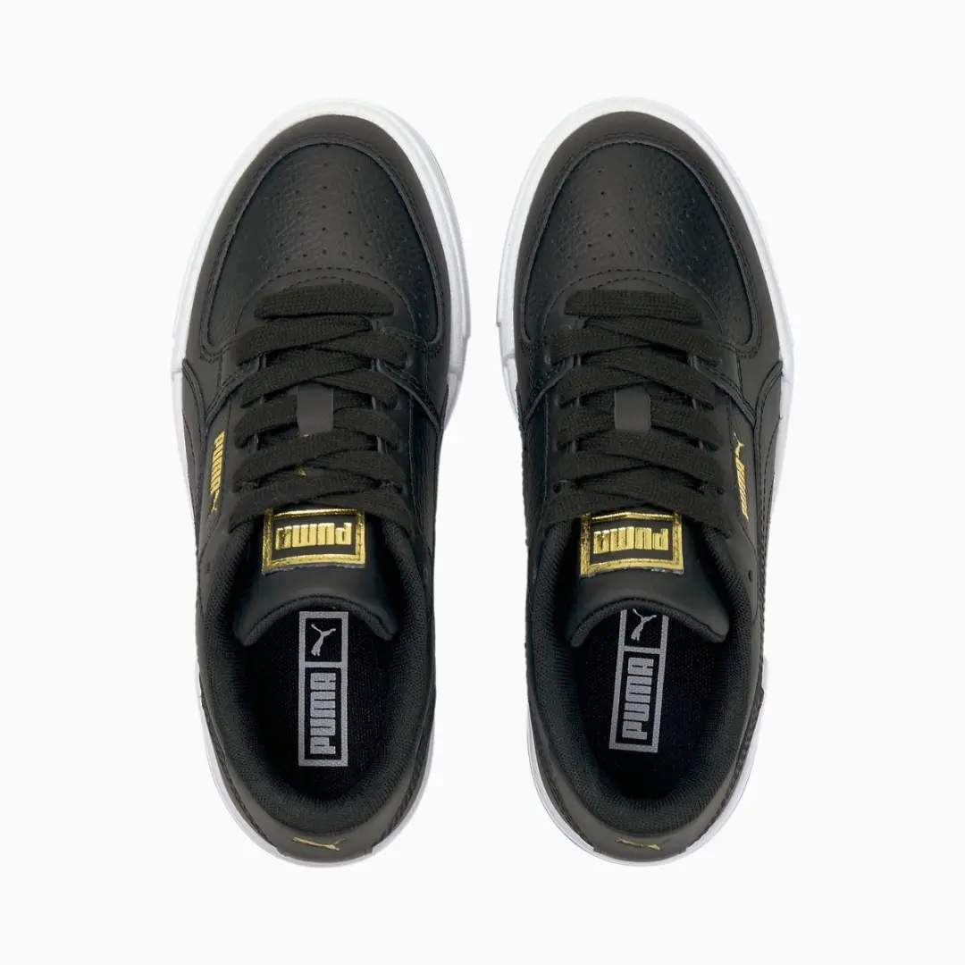 PUMA Ca Pro Classic JR Sportschoen 37.5 - Zwart/Geel - afbeelding 3 van 6