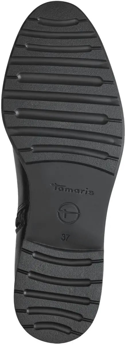 Tamaris Dames Lange Laarzen 37 - Zwart