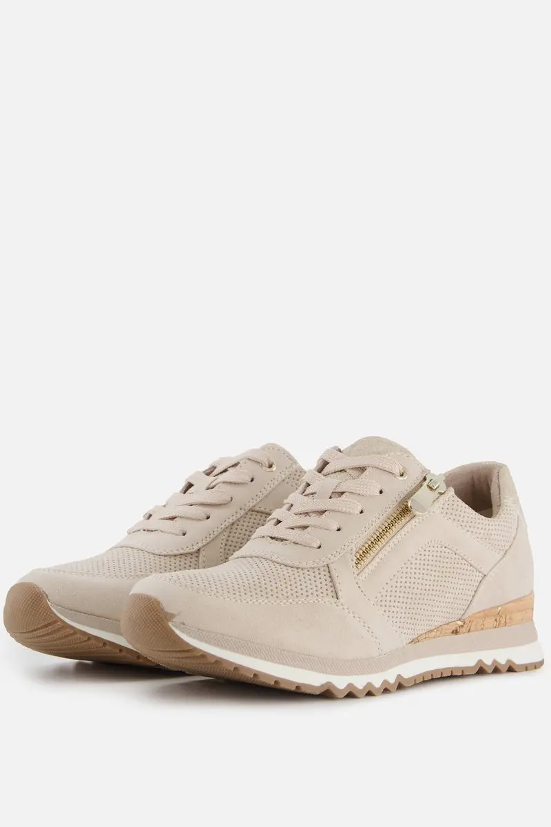 Marco Tozzi Sneakers beige Synthetisch