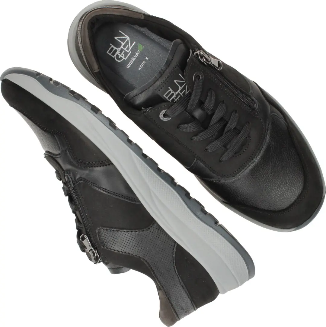 Wäldlaufer John Sneakers Heren - Zwart - afbeelding 4 van 6