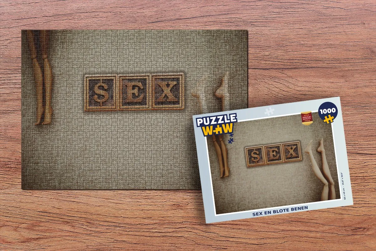 PuzzleWow Puzzel Sex en blote benen 1000 Stuks - Multicolor