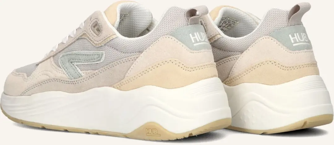 Hub Glide-z Sneakers Dames - Beige - Maat 36 - afbeelding 6 van 6