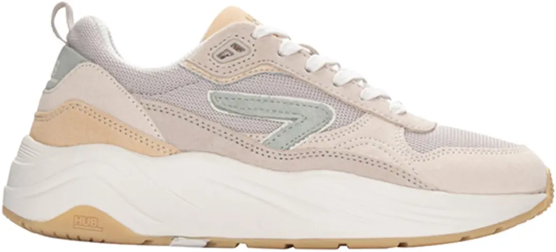 Hub Glide-z Sneakers Dames - Beige - Maat 36 - afbeelding 3 van 6