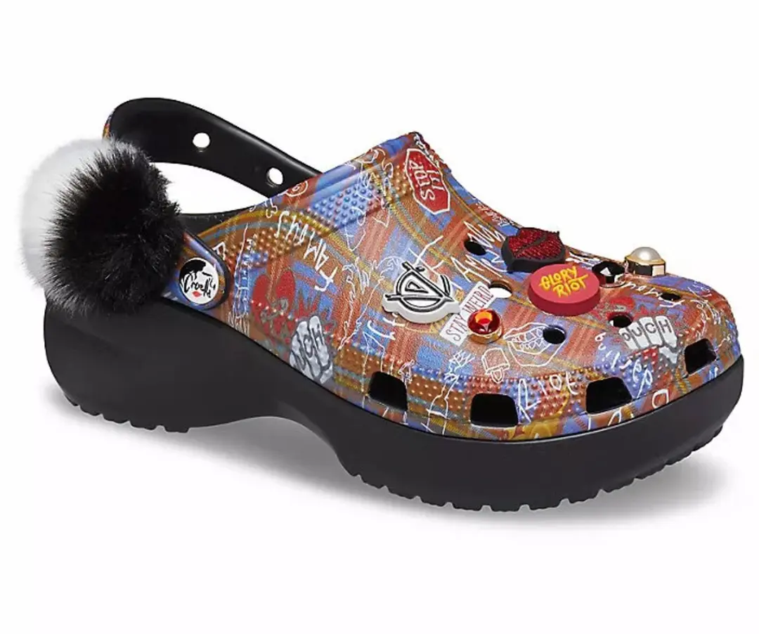 Crocs Classic Cruella Zwart II Maat 39/40 US/9