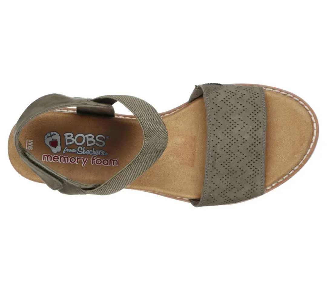 Skechers Desert Kiss Sandalen - 37 - Olive - afbeelding 3 van 6