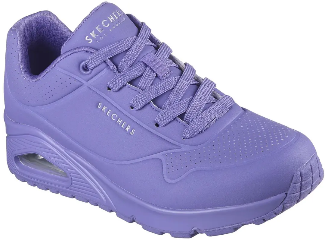 Skechers Uno Stand On Air Dames Sneakers - 38 - Lila - afbeelding 3 van 6