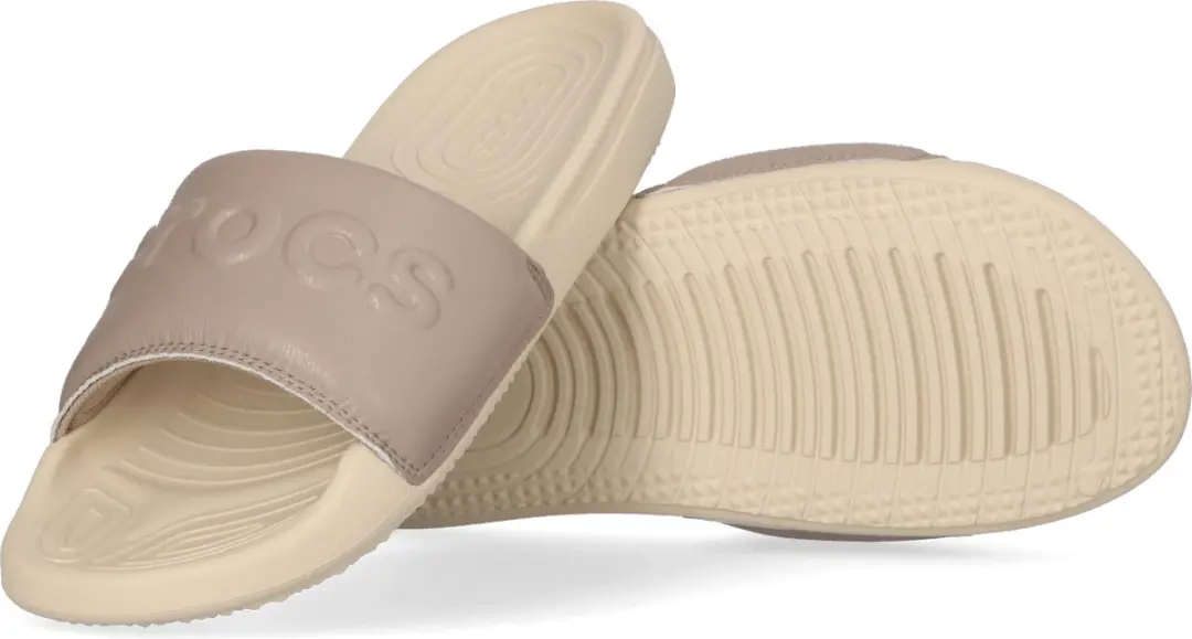 Crocs All Day Slide Dames Slippers Taupe - CR211430-0Q6 - afbeelding 4 van 6