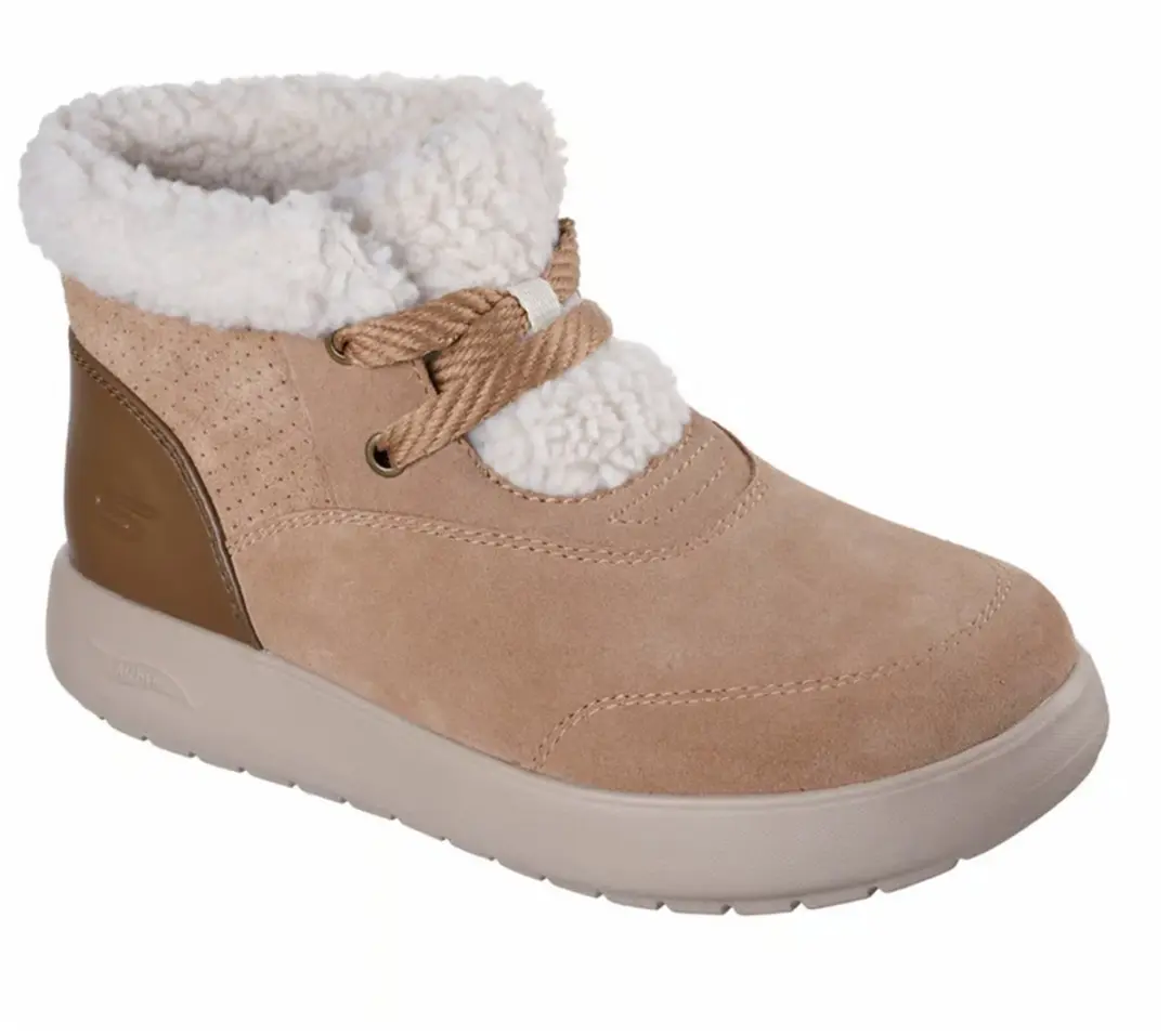 SKECHERS GO WALK HORIZON BOOT LANA 144722-CSNT, 144722-CSNT, Female, Brown Skech