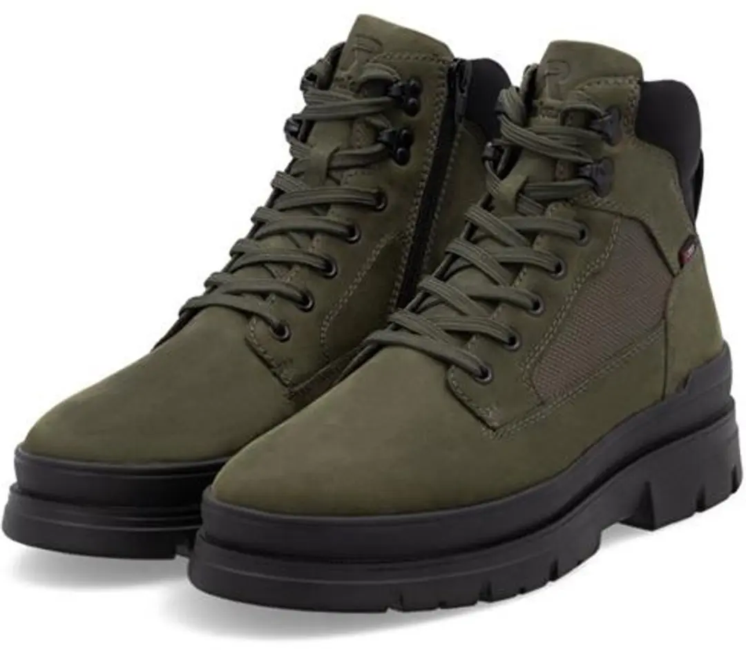 Rieker U1270-54 Groen Veterboet Schoenen - Maat 41 - afbeelding 2 van 4