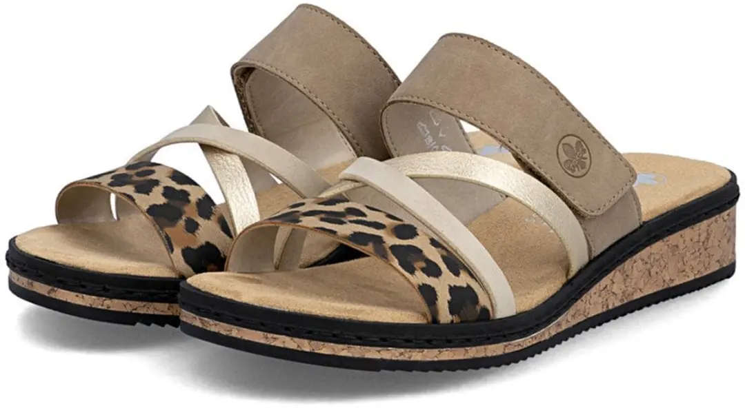 Rieker V3652 Badslipper taupe 36 - afbeelding 6 van 6