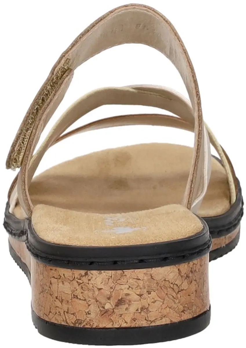 Rieker V3652 Badslipper taupe 36 - afbeelding 5 van 6