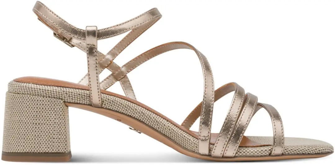 Tamaris Dames Sandaaltje 1-28211-42 - 37 EU - Metallic - afbeelding 2 van 6