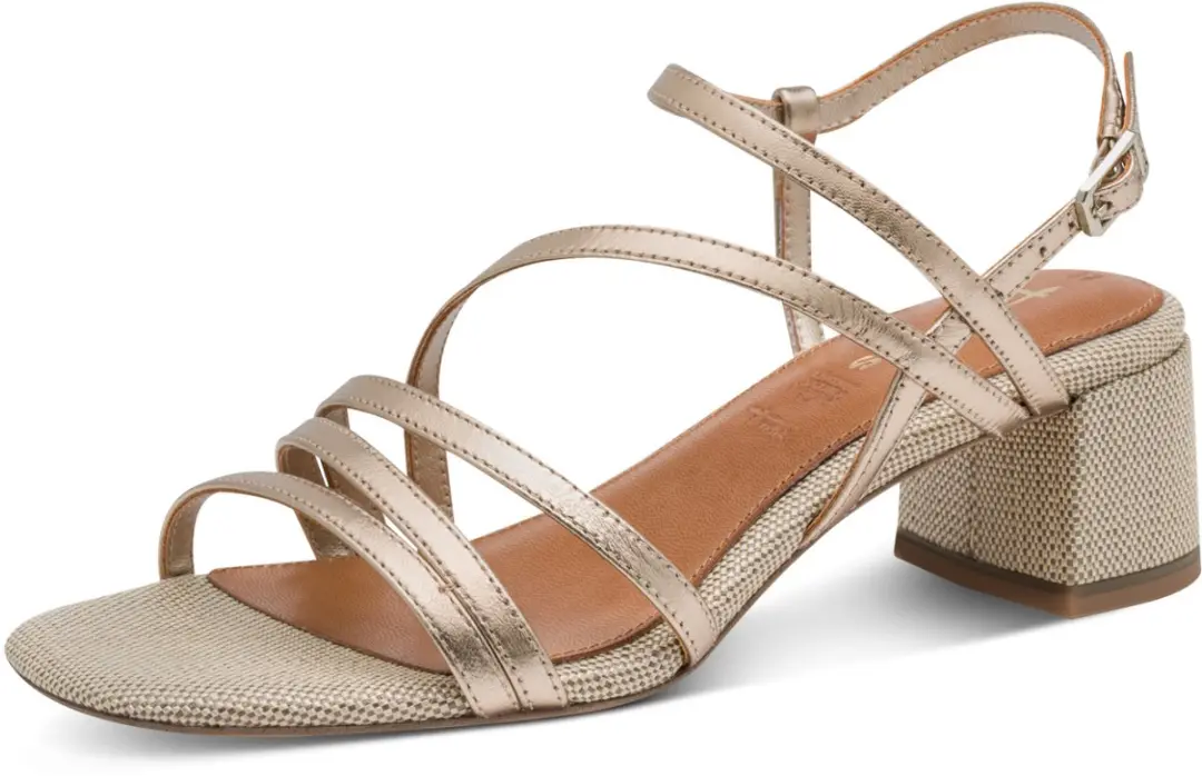 Tamaris Dames Sandaaltje 1-28211-42 - 37 EU - Metallic - afbeelding 5 van 6