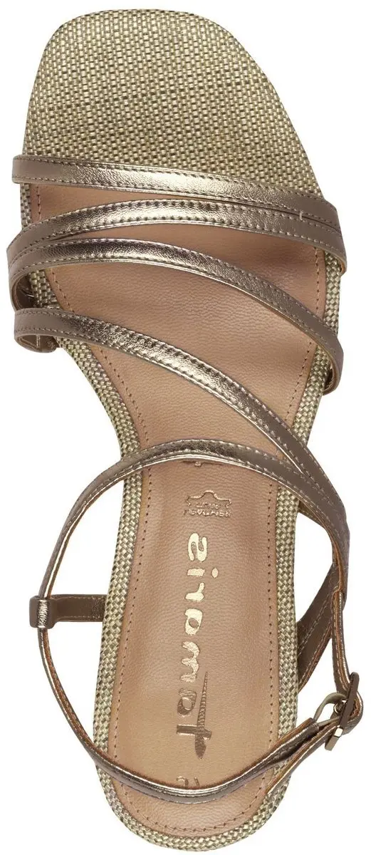 Tamaris Dames Sandaaltje 1-28211-42 - 37 EU - Metallic - afbeelding 6 van 6