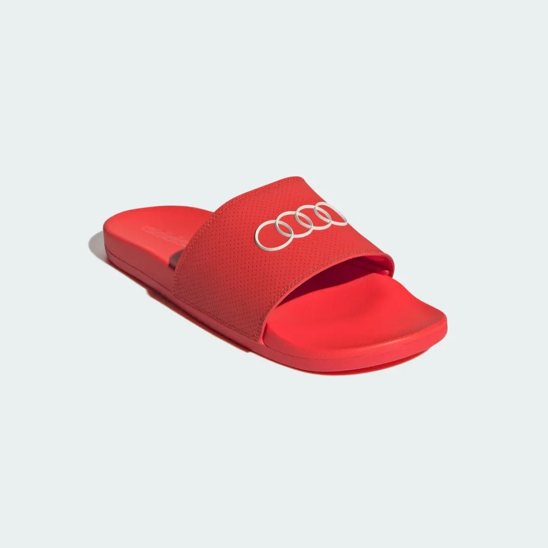 adidas Performance Adilette Comfort Audi Revolut F1 Team Slippers - Rood - afbeelding 3 van 6