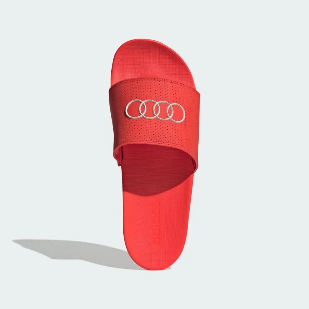 adidas Performance Adilette Comfort Audi Revolut F1 Team Slippers - Rood - afbeelding 6 van 6