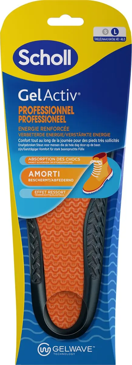 Scholl GelActiv Inlegzolen Professioneel