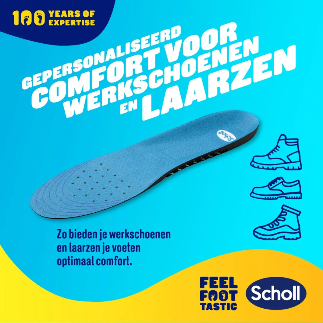 Scholl GelActiv Inlegzolen Professioneel - Large - 41-46