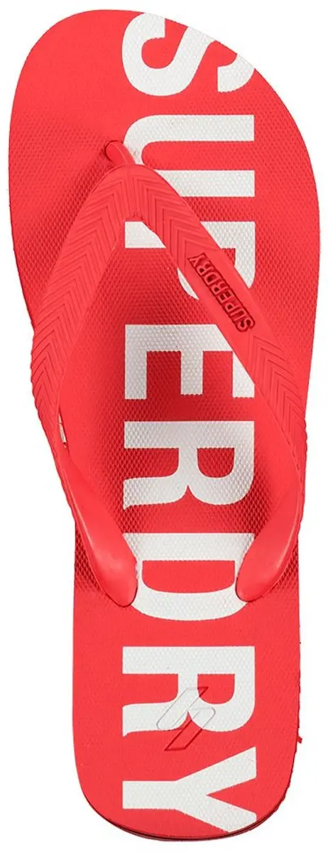 Superdry Code Essential Teenslipper - Rood - EU 46-47 - afbeelding 6 van 6