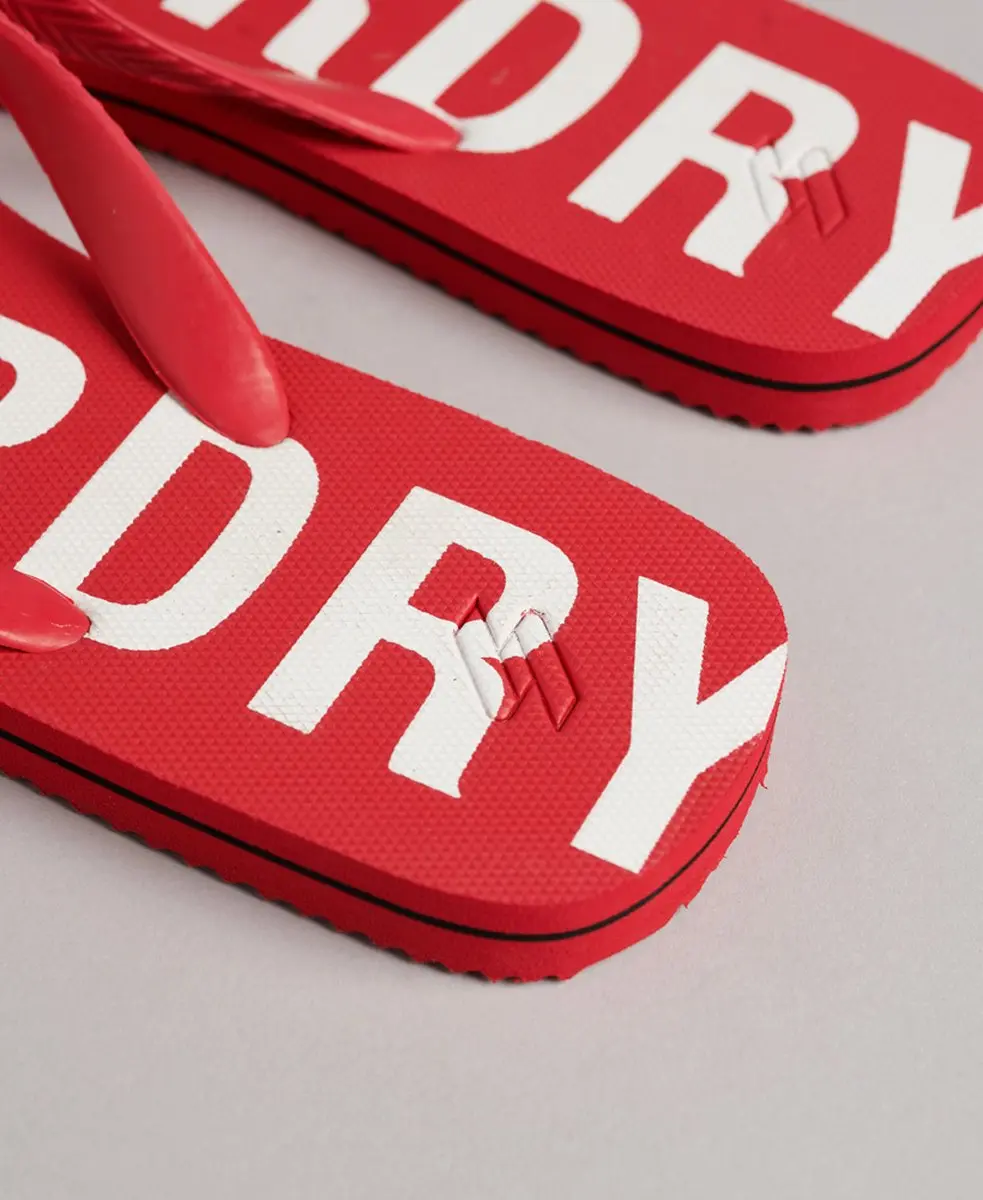 Superdry Code Essential Teenslipper - Rood - EU 46-47 - afbeelding 3 van 6
