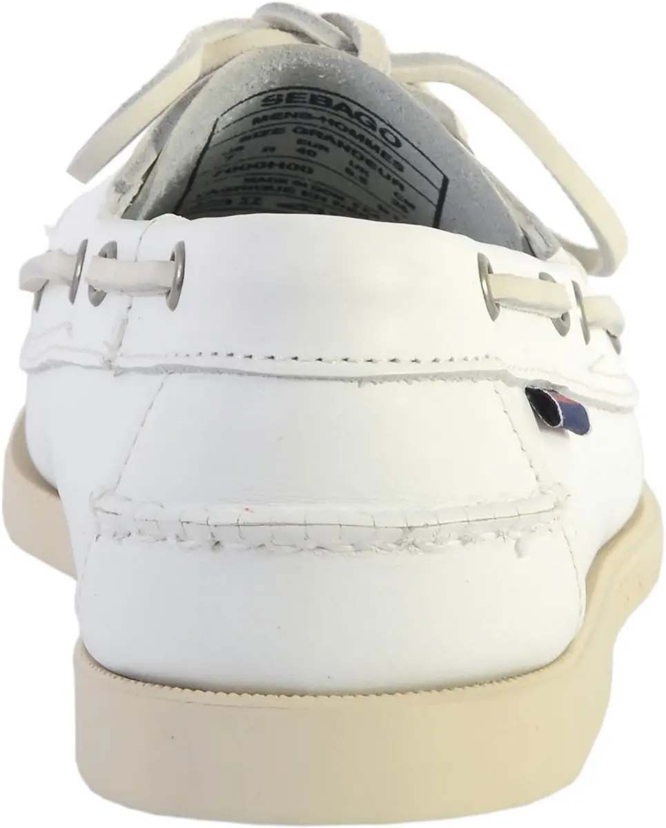 Sebago Dockside Heren Bootschoenen - Wit - 43 - afbeelding 5 van 6