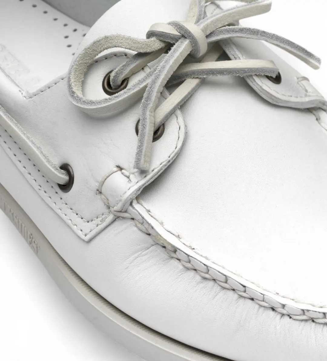 Sebago Dockside Heren Bootschoenen - Wit - 43 - afbeelding 6 van 6