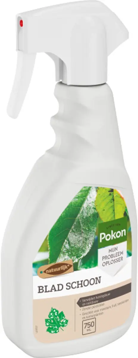 Pokon Blad Schoon Spray 750ml - Tegen plakkerige bladeren - afbeelding 2 van 4