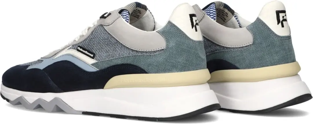 Floris van Bommel De Zager Sneakers SFM-10178 - Blauw - 41⅓ - afbeelding 6 van 6