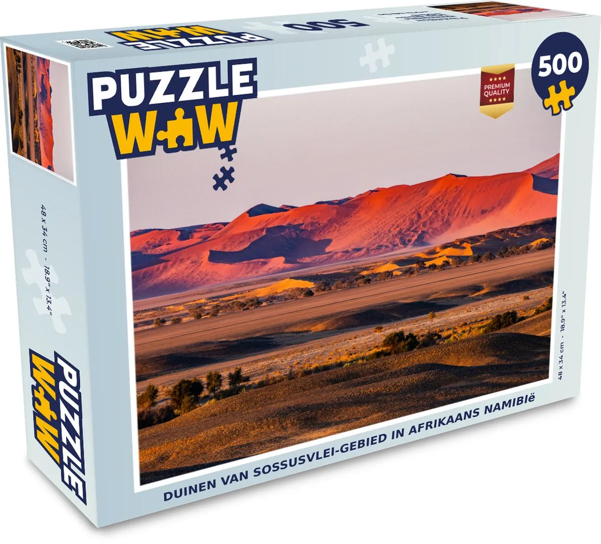 PuzzleWow Legpuzzel Duinen van Sossusvlei 500 Stuks