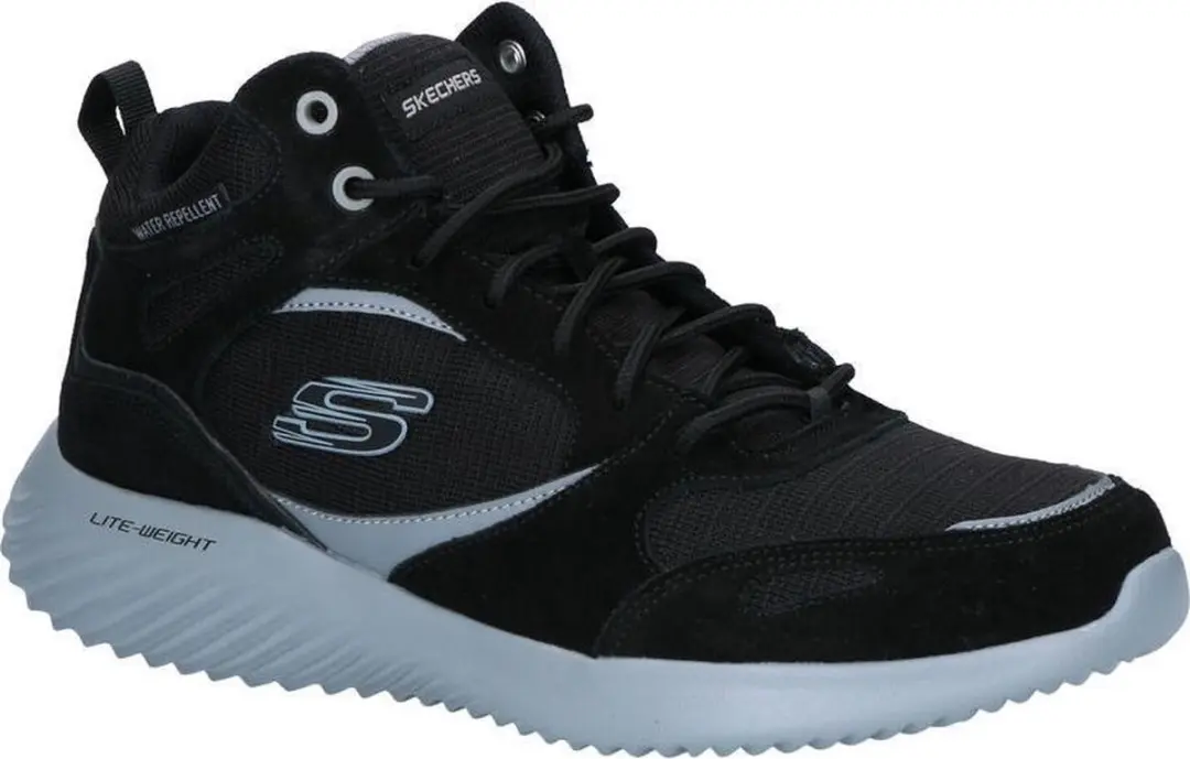Skechers Bounder Hybridge Zwarte Boots  Heren 41