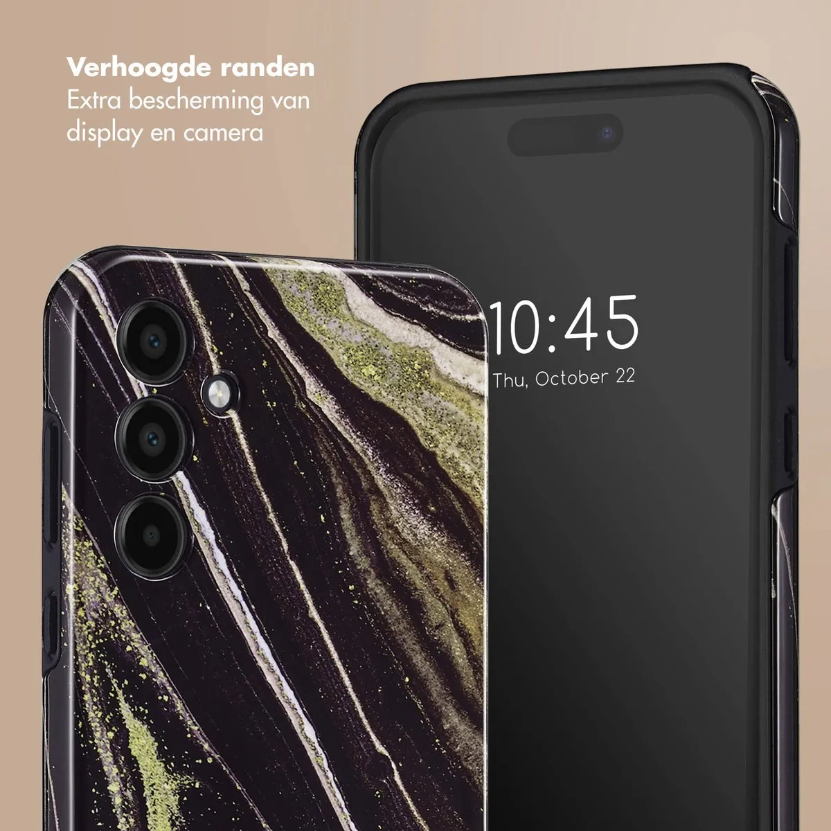 Selencia Hoesje Samsung Galaxy A35 Chic Marble