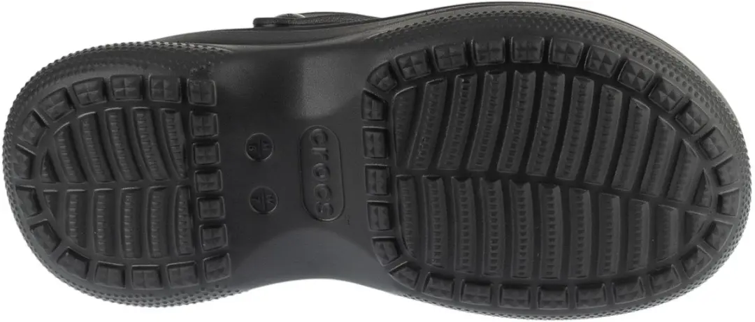 Crocs Classic Stacked Clog Slippers 37/38 - Zwart - afbeelding 4 van 5