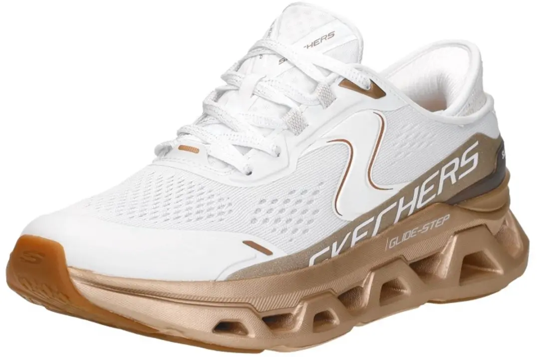 Skechers Glide-Step Altus-Starlightt S Dames Instappers - Wit - afbeelding 4 van 6