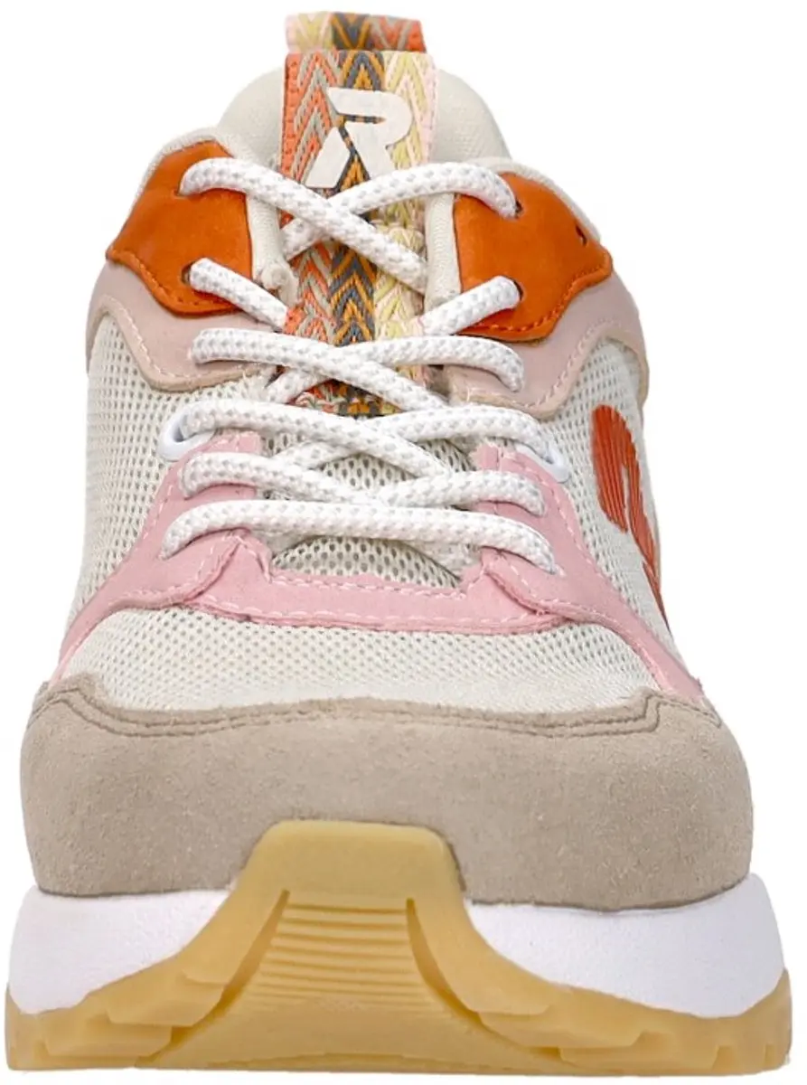 Rieker Sport Sneakers beige Synthetisch - Maat 40 - afbeelding 3 van 6