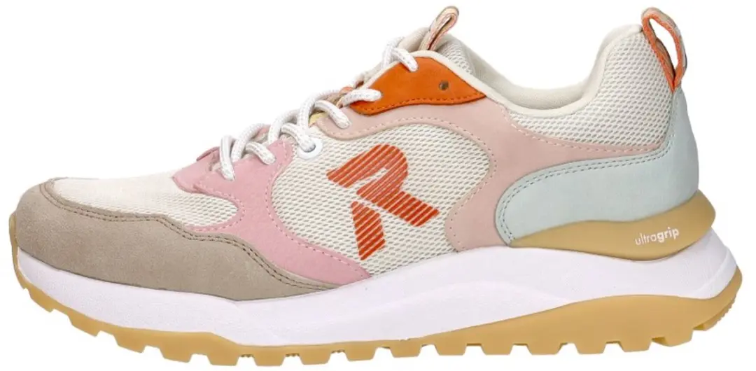 Rieker Sport Sneakers beige Synthetisch - Maat 40 - afbeelding 2 van 6