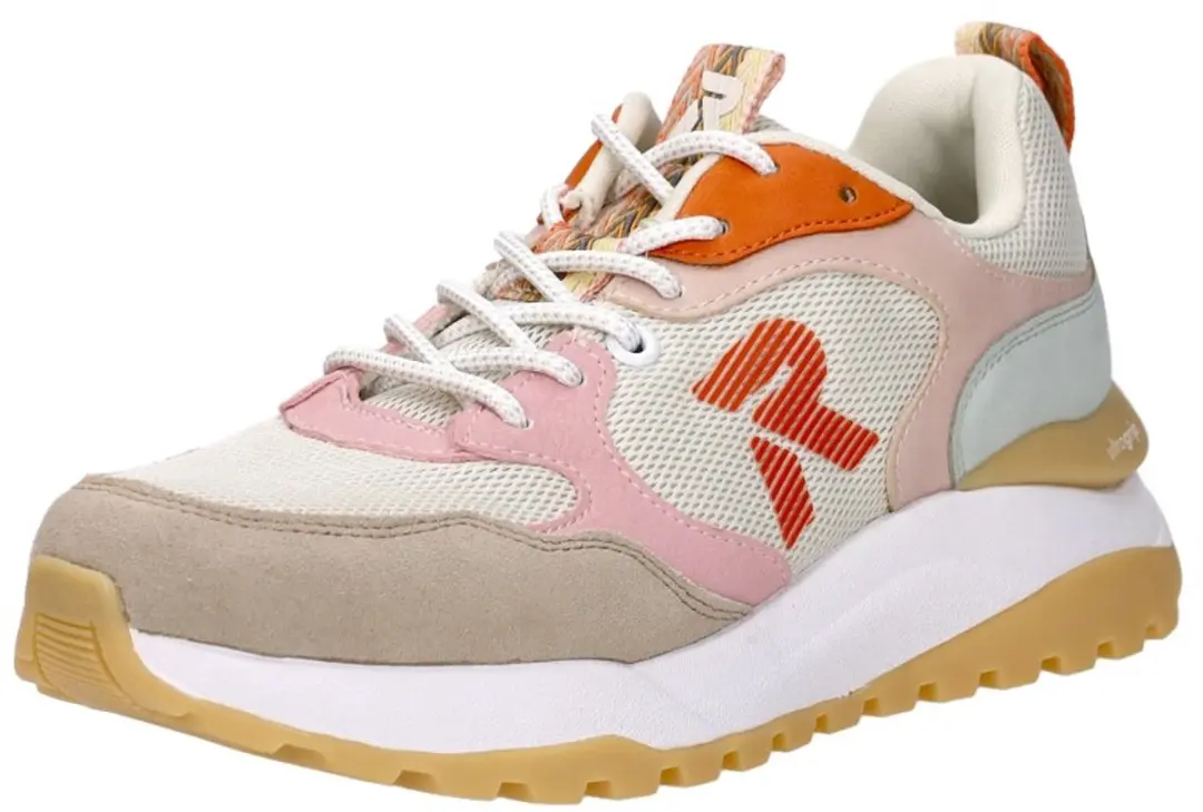 Rieker Sport Sneakers beige Synthetisch - Maat 40 - afbeelding 5 van 6