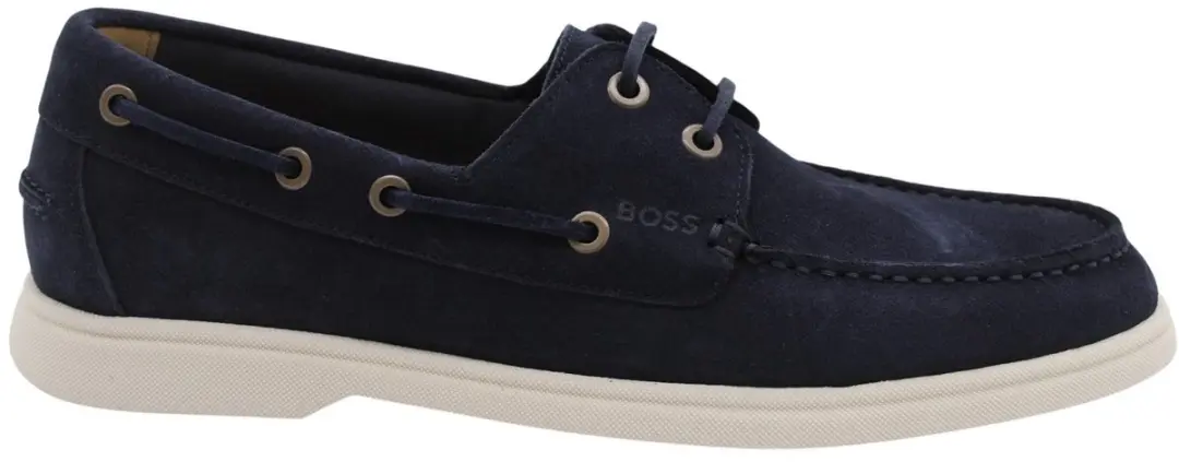 Hugo Boss Sienne Boat Bootschoenen - Donkerblauw - 46 - afbeelding 2 van 5