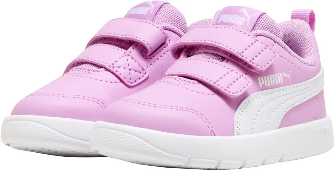 PUMA Courtflex V3 V inf Kindersneakers - Mauve - Maat 25
