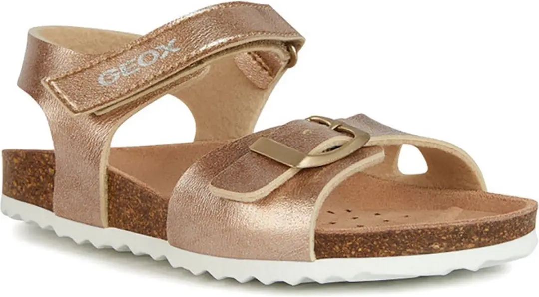 Geox Adriel Meisjes Sandalen - Maat 32 - Roségoud - afbeelding 5 van 6