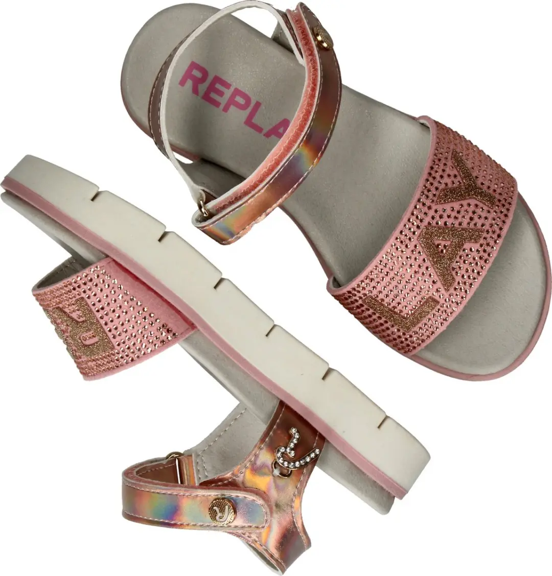 Replay Sandal 3 Meiden Sandalen - Roze - Maat 33 - afbeelding 6 van 6