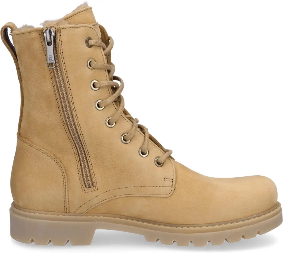 Panama Jack Frisia B8 Dames Veterboots Cognac - Maat 37