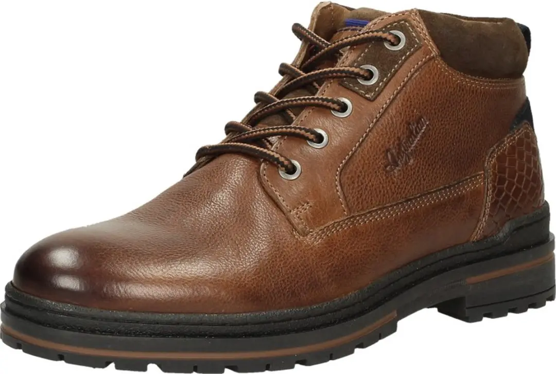 Australian Middelburg Veterschoenen cognac - Maat 48 - afbeelding 3 van 6