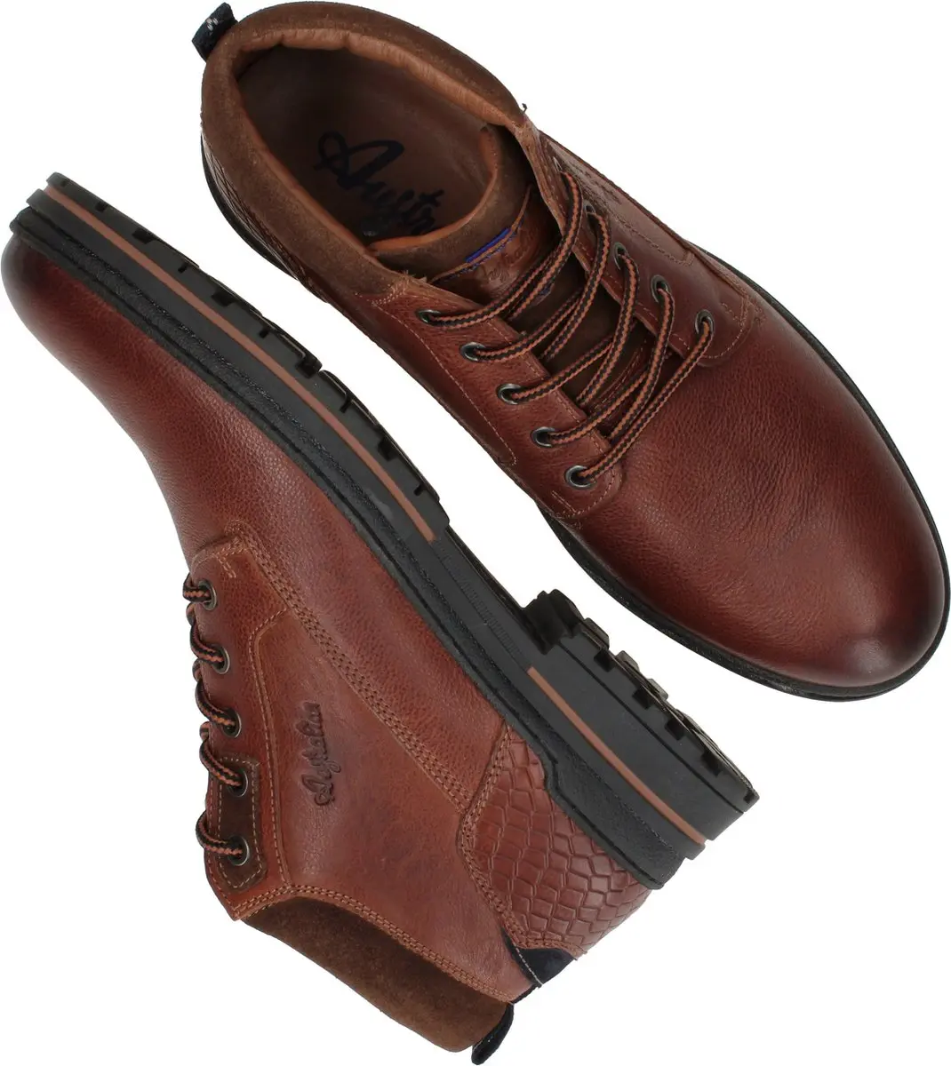Australian Middelburg Veterschoenen cognac - Maat 48 - afbeelding 6 van 6