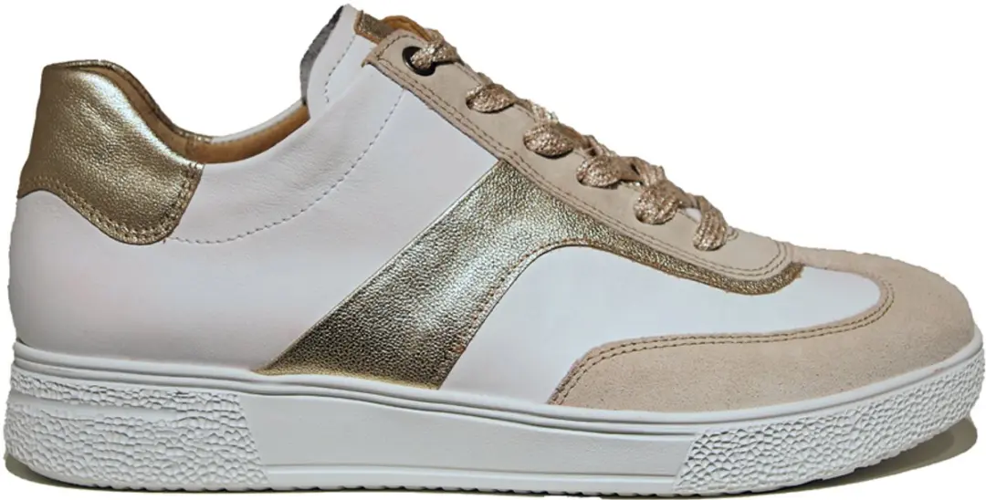 Hartjes beige dames sneakers