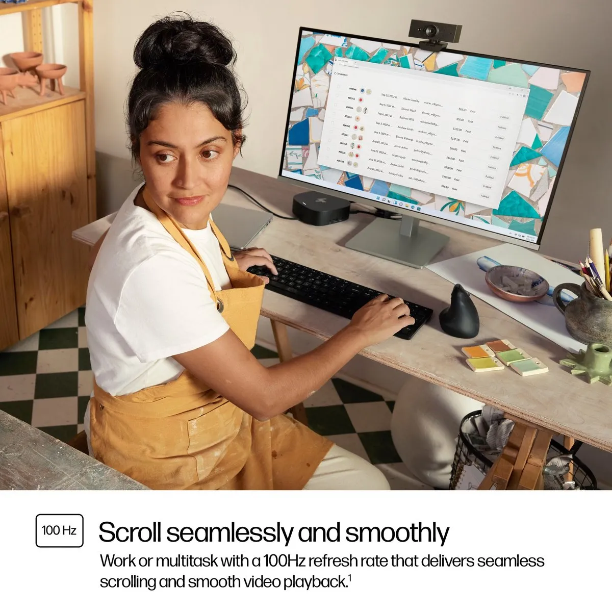 HP Series 5 527sh Monitor 27" - FHD - Zilver