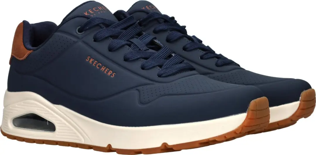 Skechers Uno Suited On Air Sneakers 300229 - Blauw - afbeelding 4 van 6