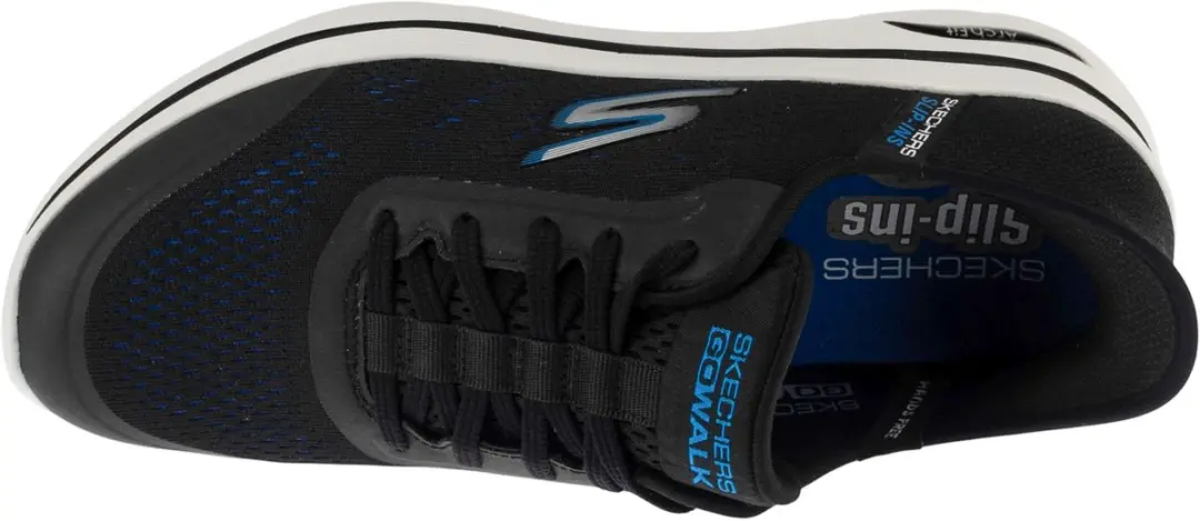Skechers GO Walk Arch Fit 2.0 Slip-Ins 216604-BKBL Sneakers - Zwart - afbeelding 3 van 5